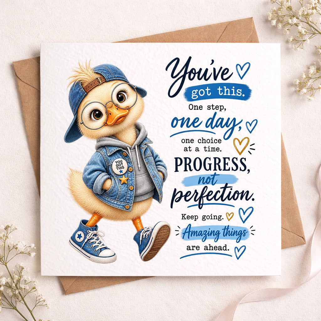 You’ve Got This Positivity & Encouragement Card – Blue Duck